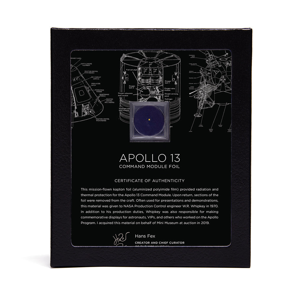 Apollo 13 Command Module Foil