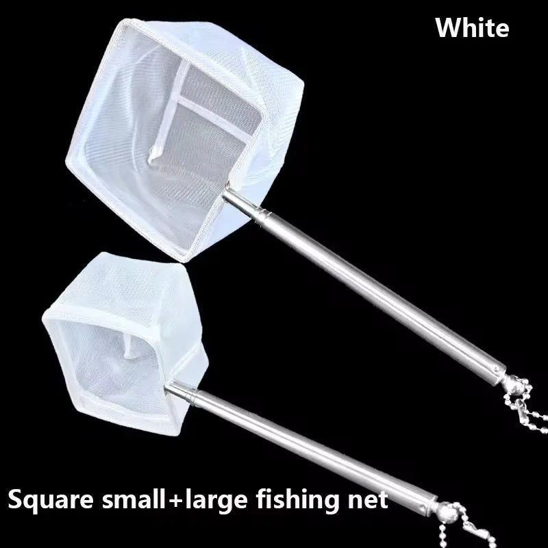 Aquarium Fish Net | Stainless Steel Small Fish and Shrimp Net for Tank Cleaning - PhishStones Products
