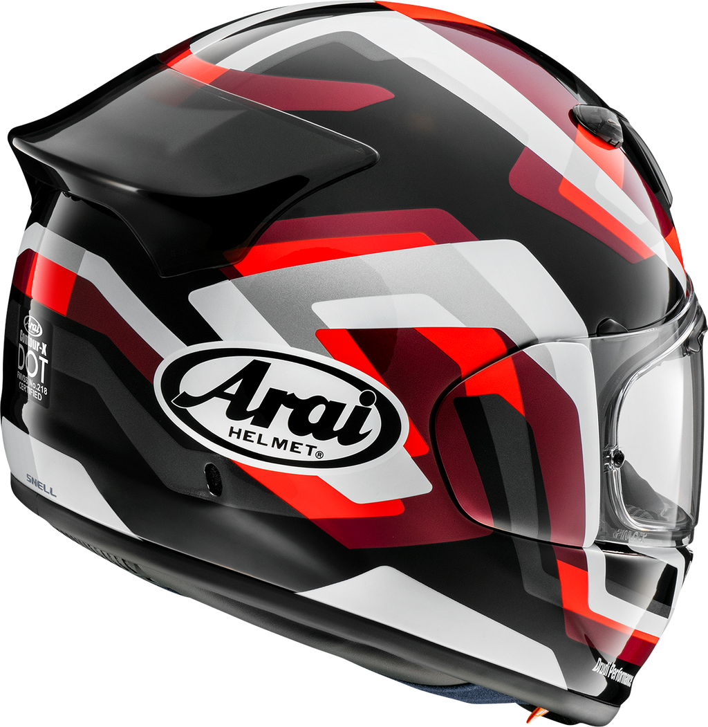ARAI HELMETS, ARAI HELMETS Contour-X Helmet Snake Red Large (Part 0101-16070)