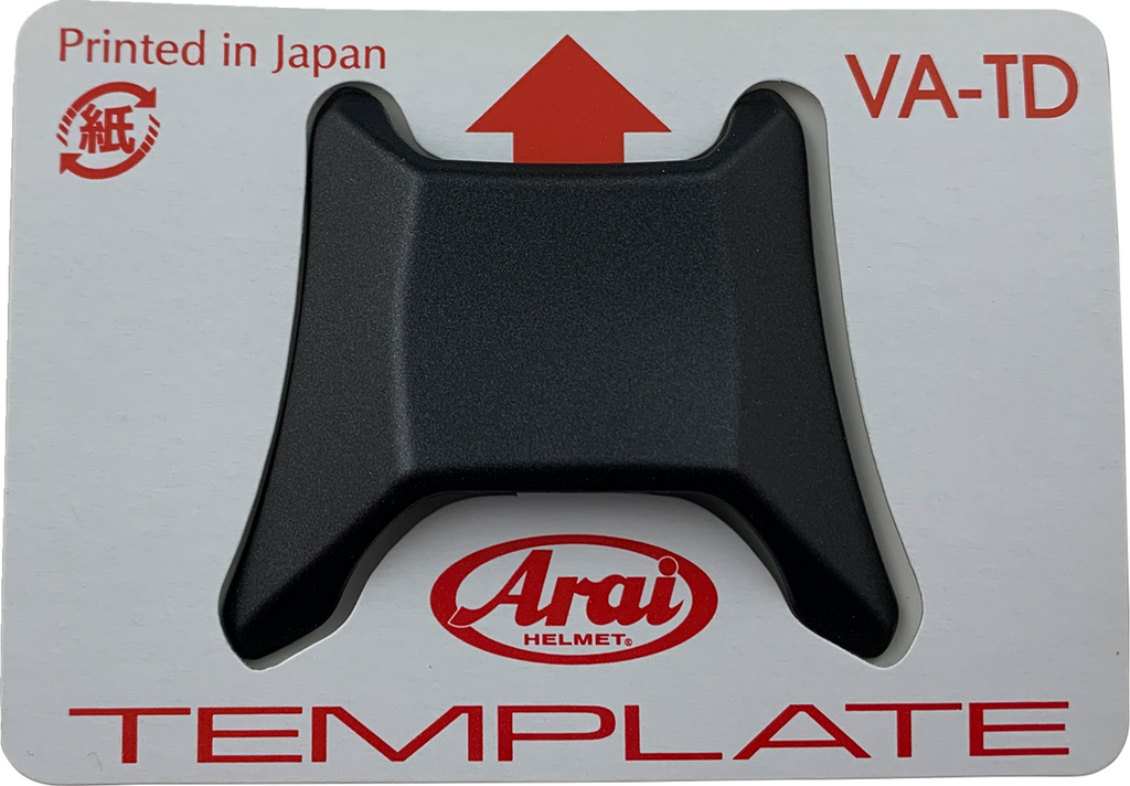 ARAI HELMETS, ARAI Helmets VX-Pro4 Top-Duct Center Front Black Frost (Part 105346)