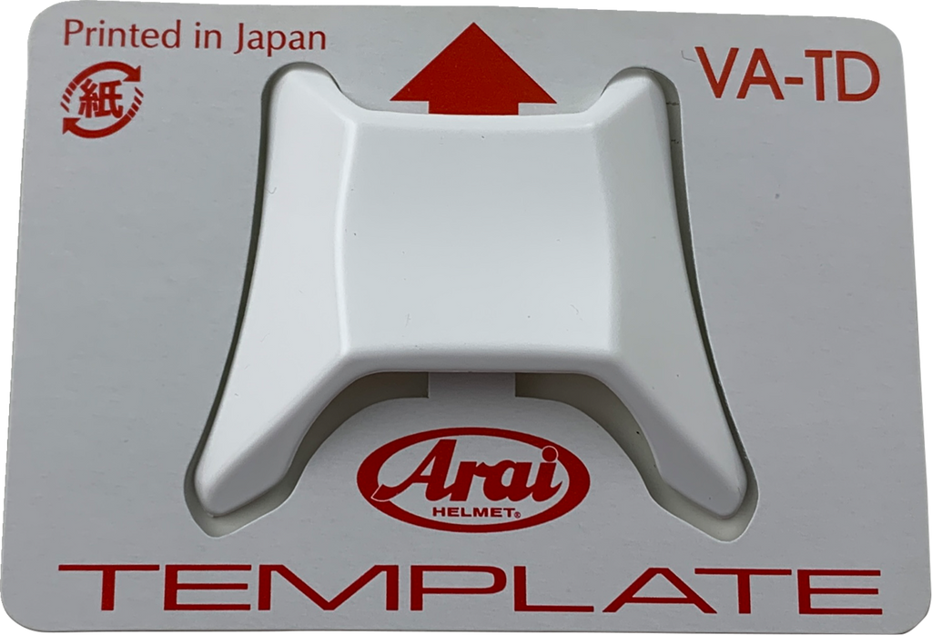 ARAI HELMETS, ARAI Helmets VX-Pro4 Top-Duct Center Front - White (Part Number 105344)