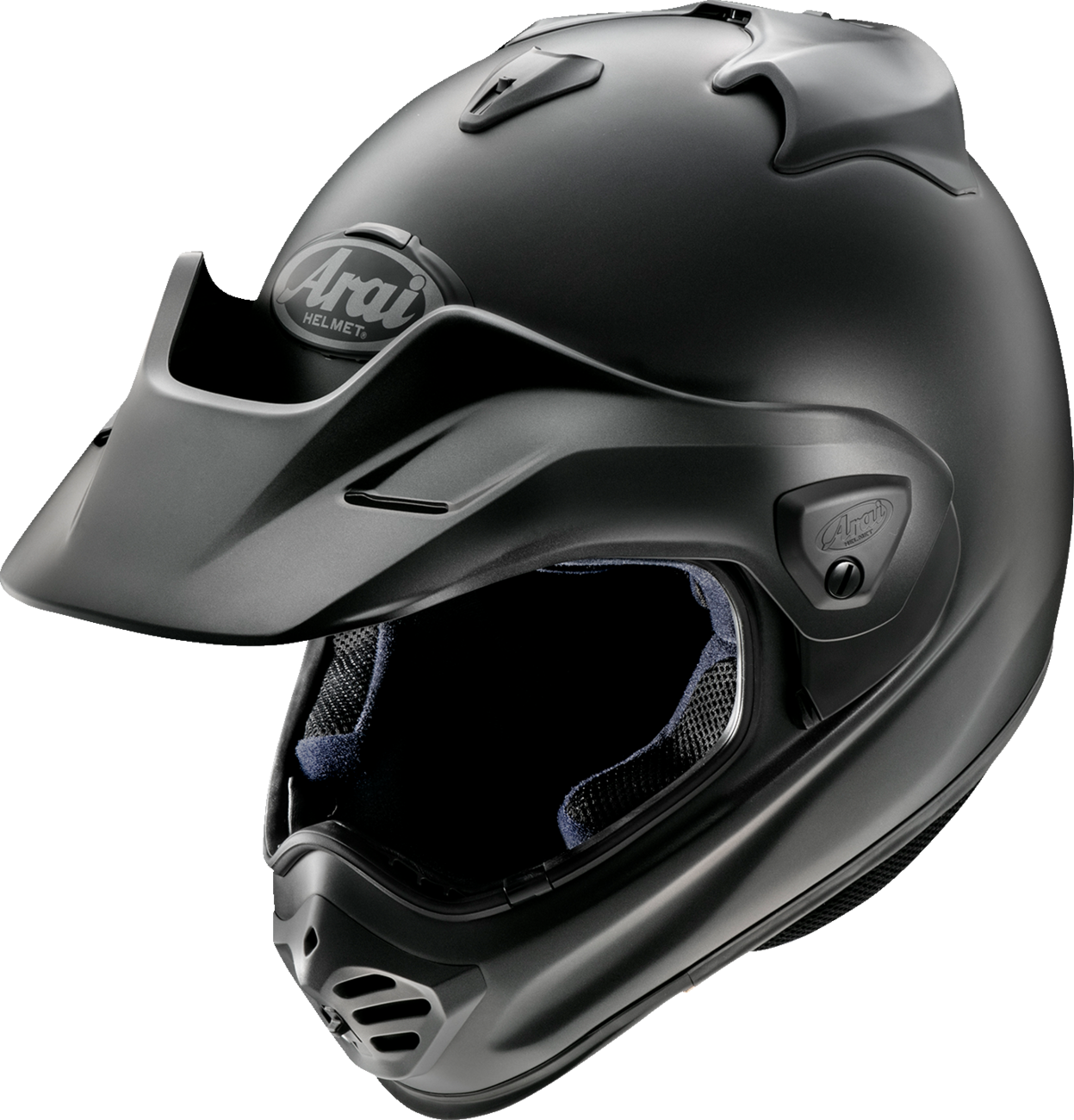 ARAI HELMETS, Arai Helmets XD-5 Black Frost Motorcycle Helmet - Medium 0140-0296