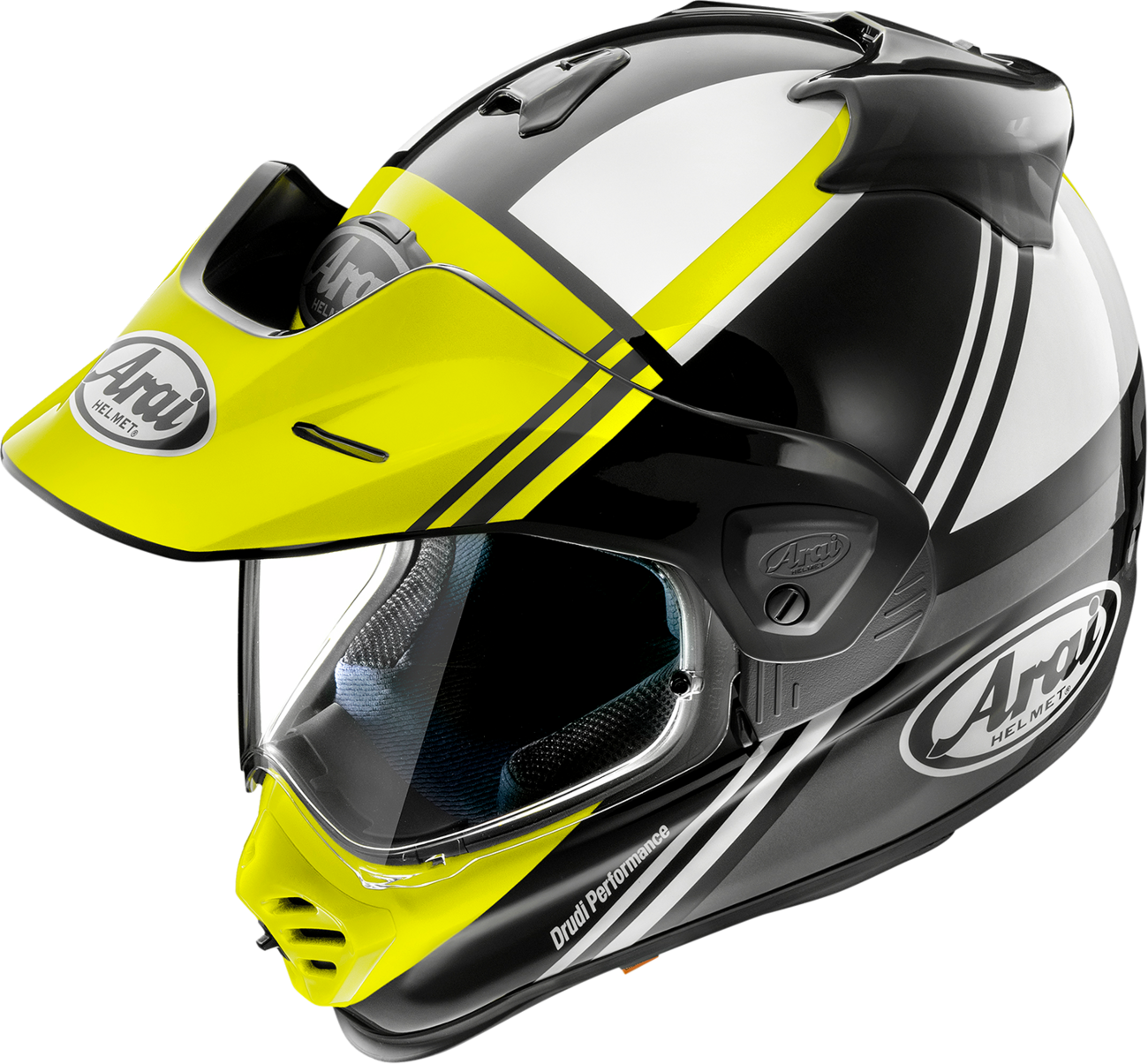 ARAI HELMETS, Arai Helmets XD-5 Cosmic Yellow Helmet XL (Part No. 0140-0493)
