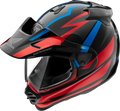 ARAI HELMETS, Arai Helmets XD-5 Helmet for Honda Africa Twin - Red, XS (Part No. 0140-0495)