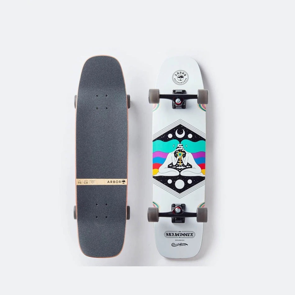 Arbor Shakedown Crosscut 34 Complete Longboard - 9.0"