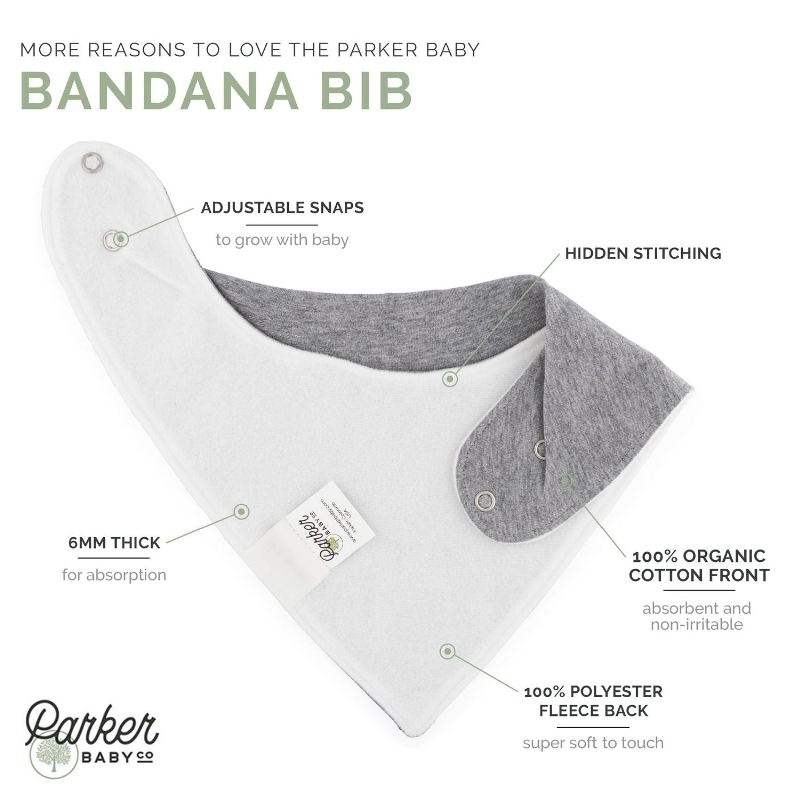 Arctic Bandana Bib Set (8 pack) - PhishStones Products