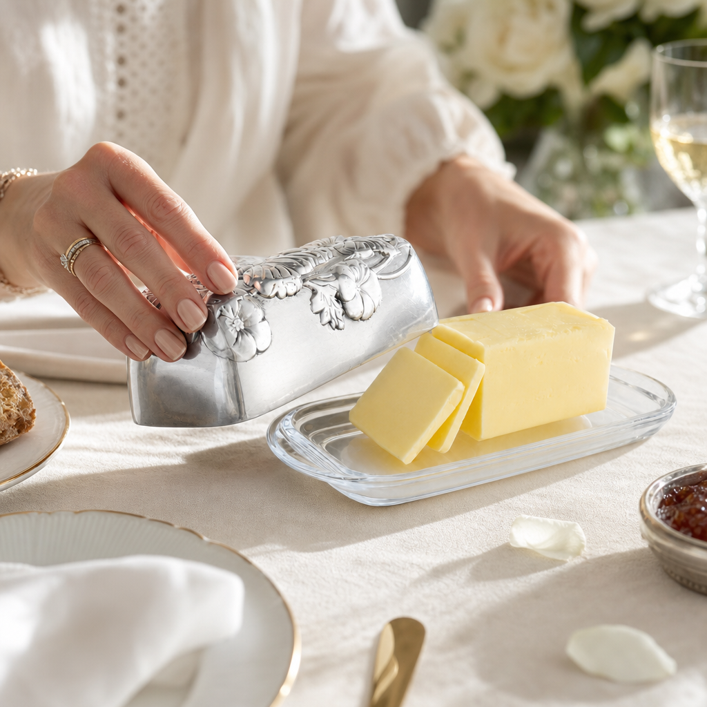 Butterfly Butter Dish