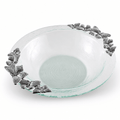 Butterfly Glass Salad Bowl