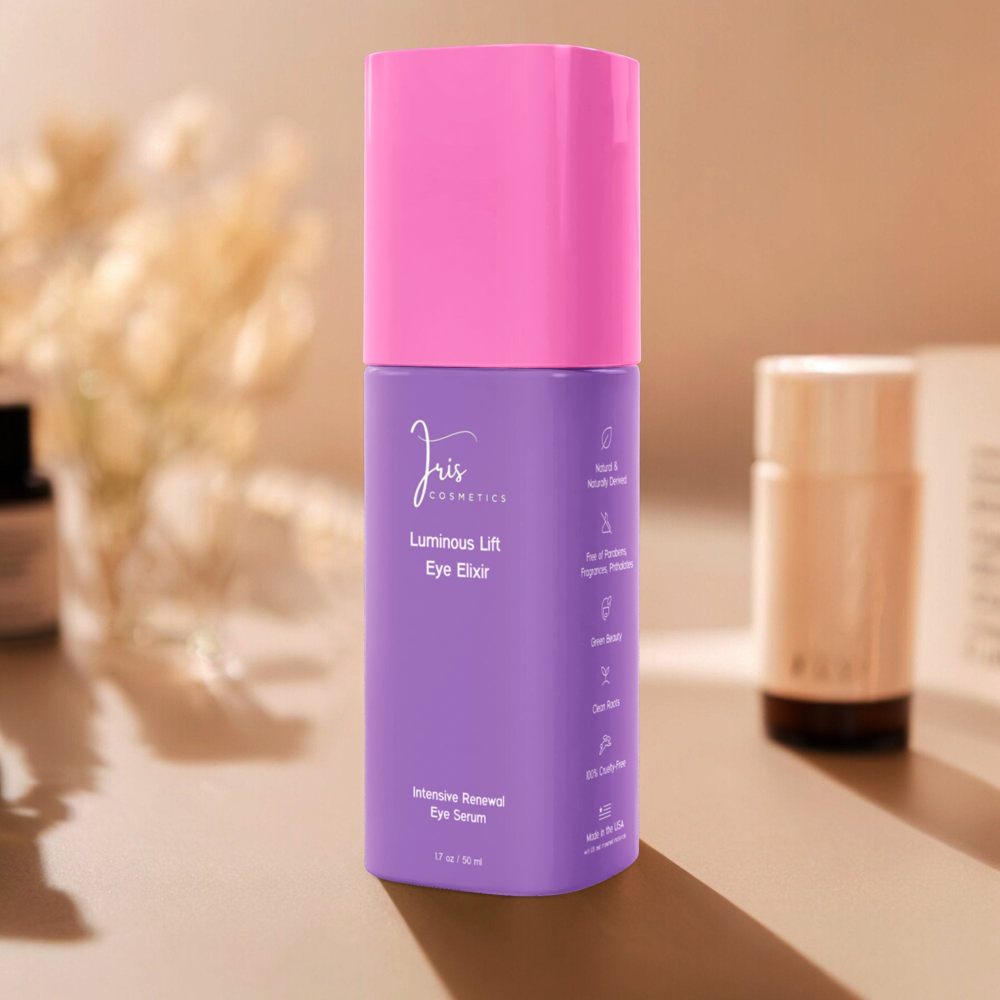 Iris Cosmetics Brighten+Firm Eye Serum: Intensive Renewal