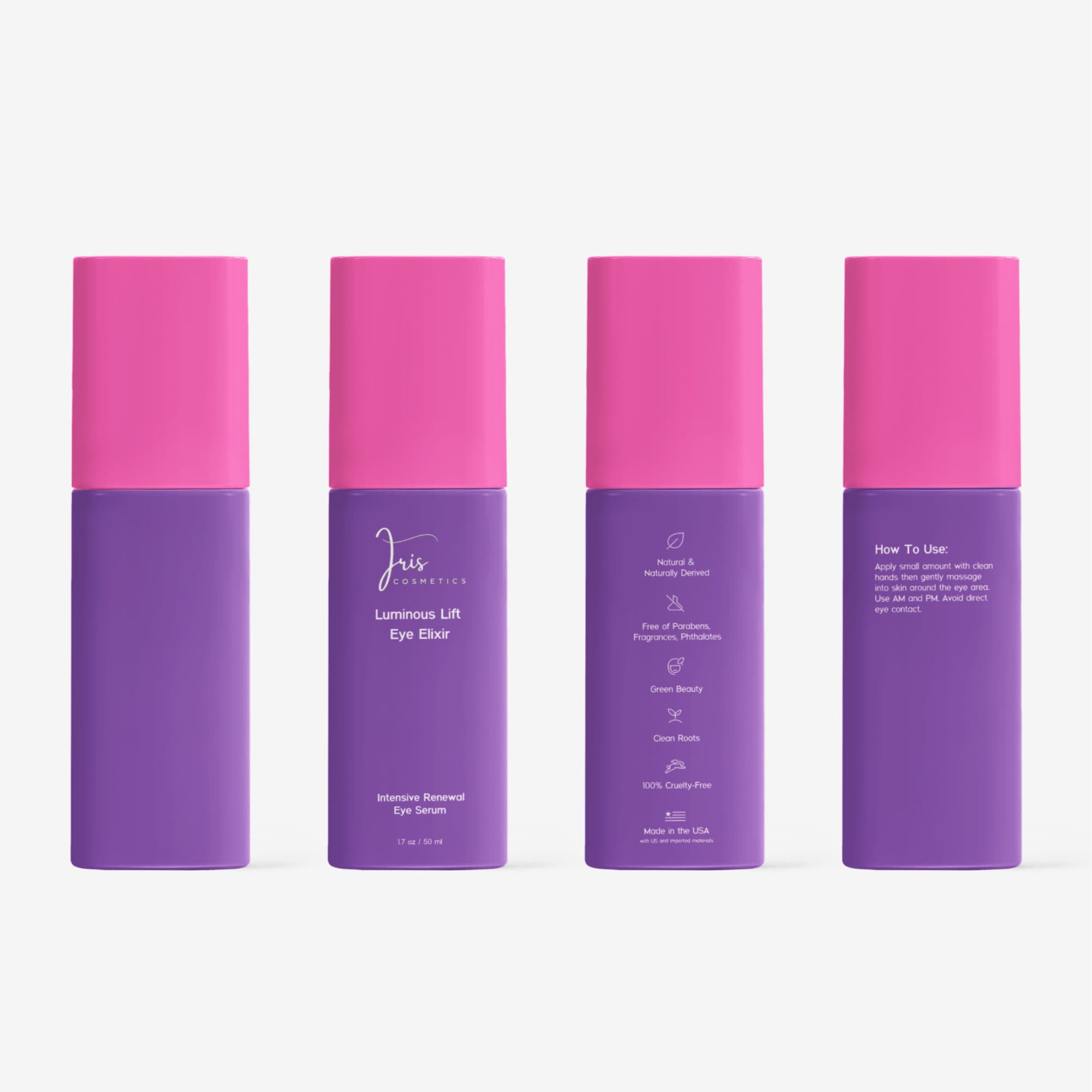 Iris Cosmetics Brighten+Firm Eye Serum: Intensive Renewal