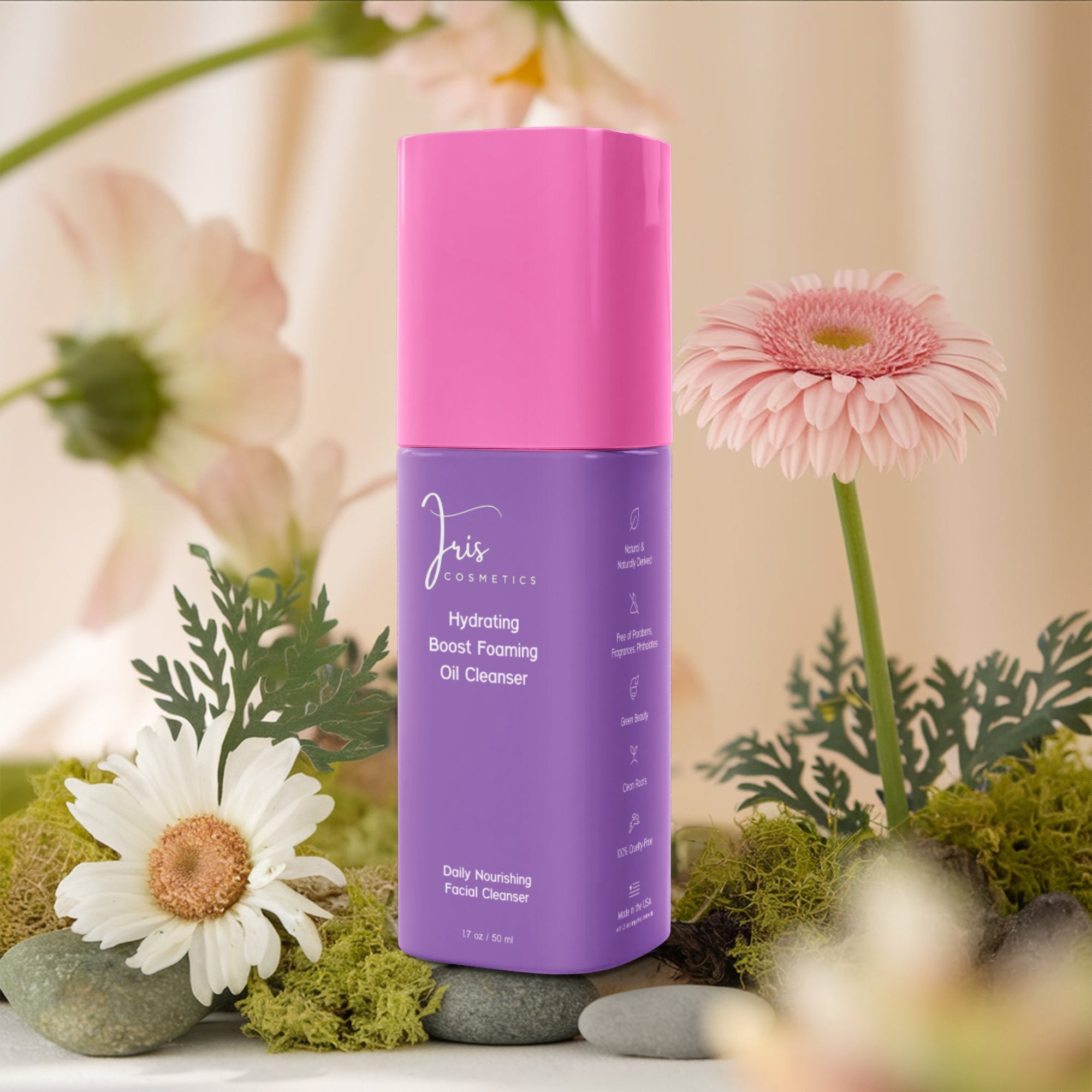 Iris Cosmetics Milky Oil Foaming Cleanser