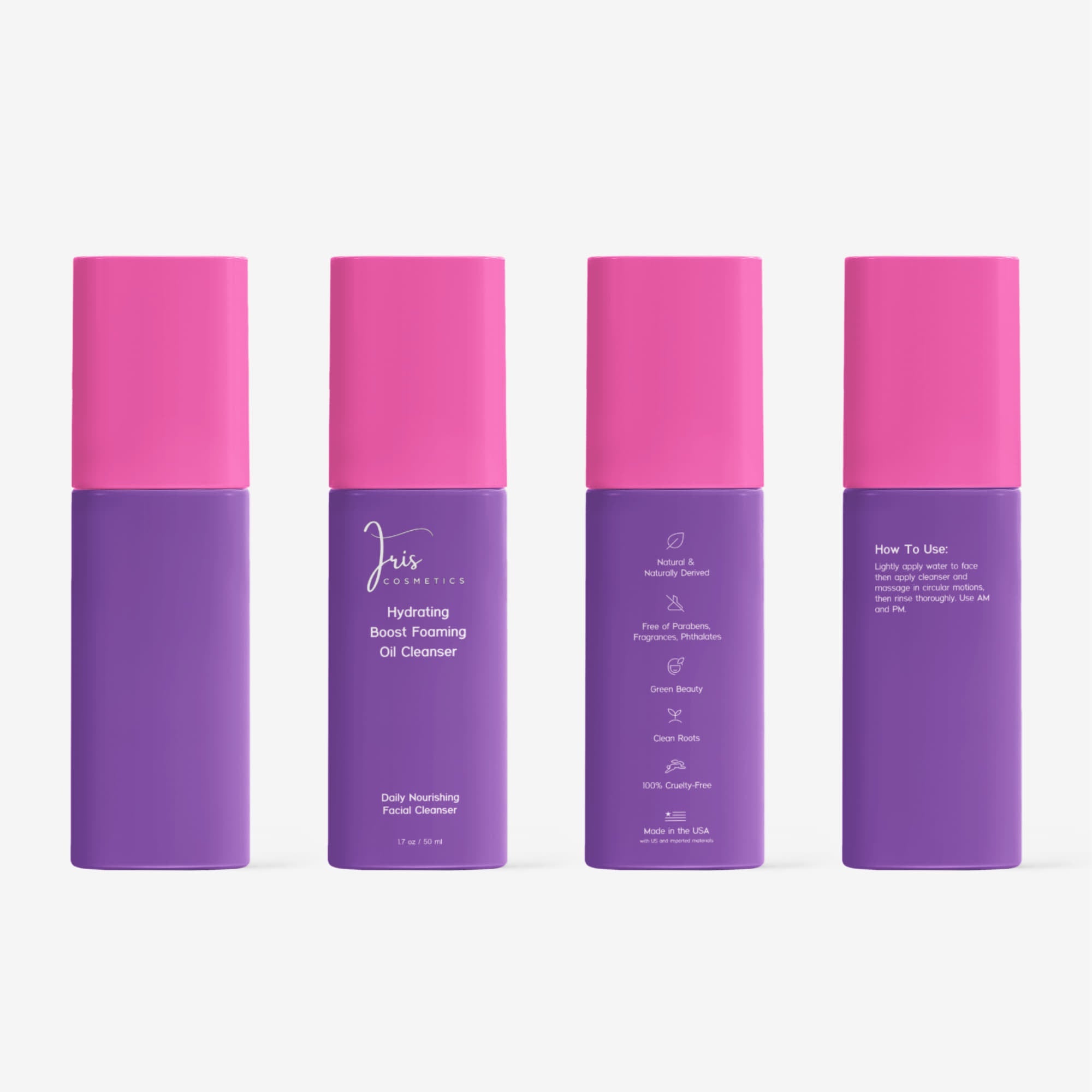 Iris Cosmetics Milky Oil Foaming Cleanser