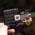 Asteroid Belt HED Meteorite Fragments - Display Card
