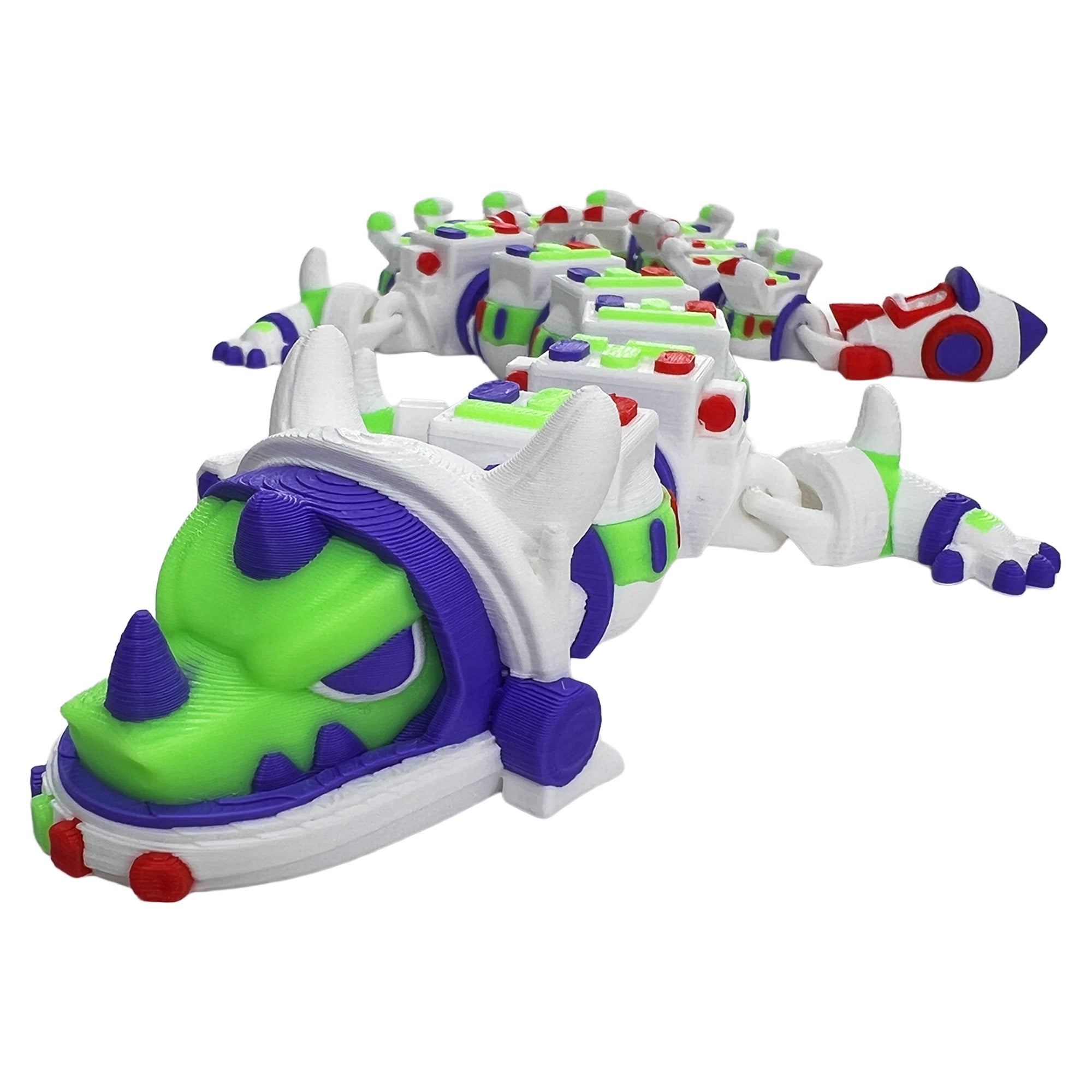 Astronaut Dragon – Articulated 3D Printed Flexi Dragon
