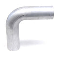 HPS Performance Products HPS 2" OD 90 Degree Bend 6061 Aluminum Elbow Pipe Tubing 16 Gauge, Mandrel Bent, Mill Finish