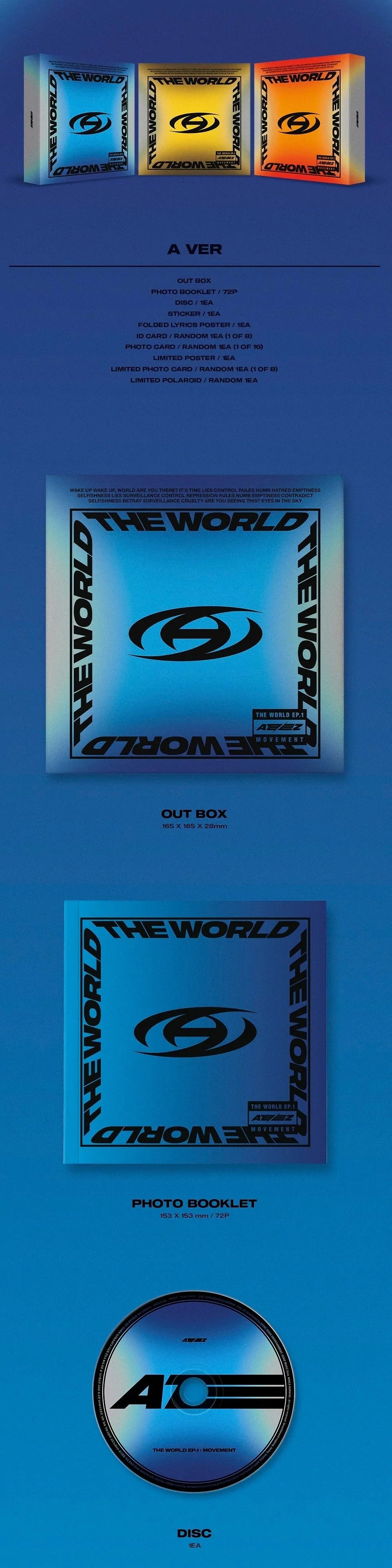 ATEEZ Album - The World Ep.1 : Movement
