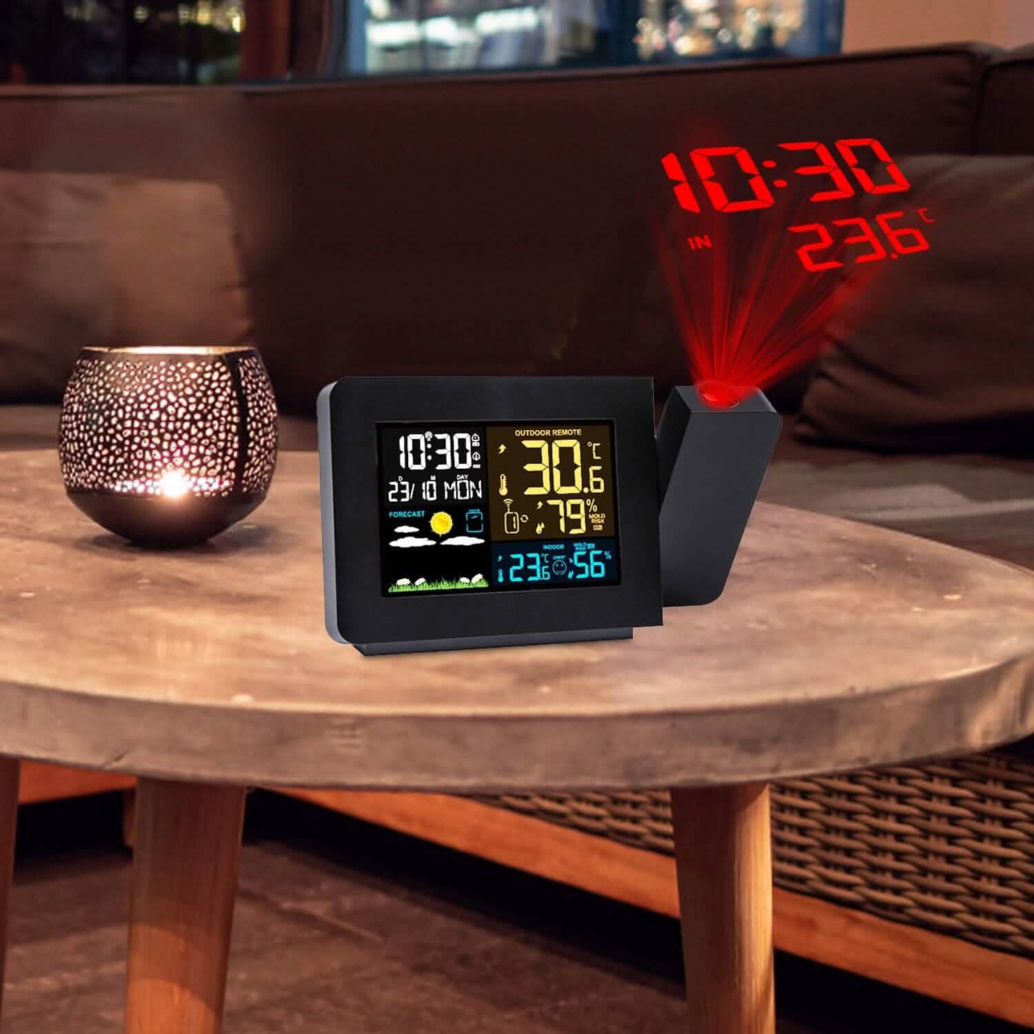 Atomic Projection Alarm Clock - PhishStones Products