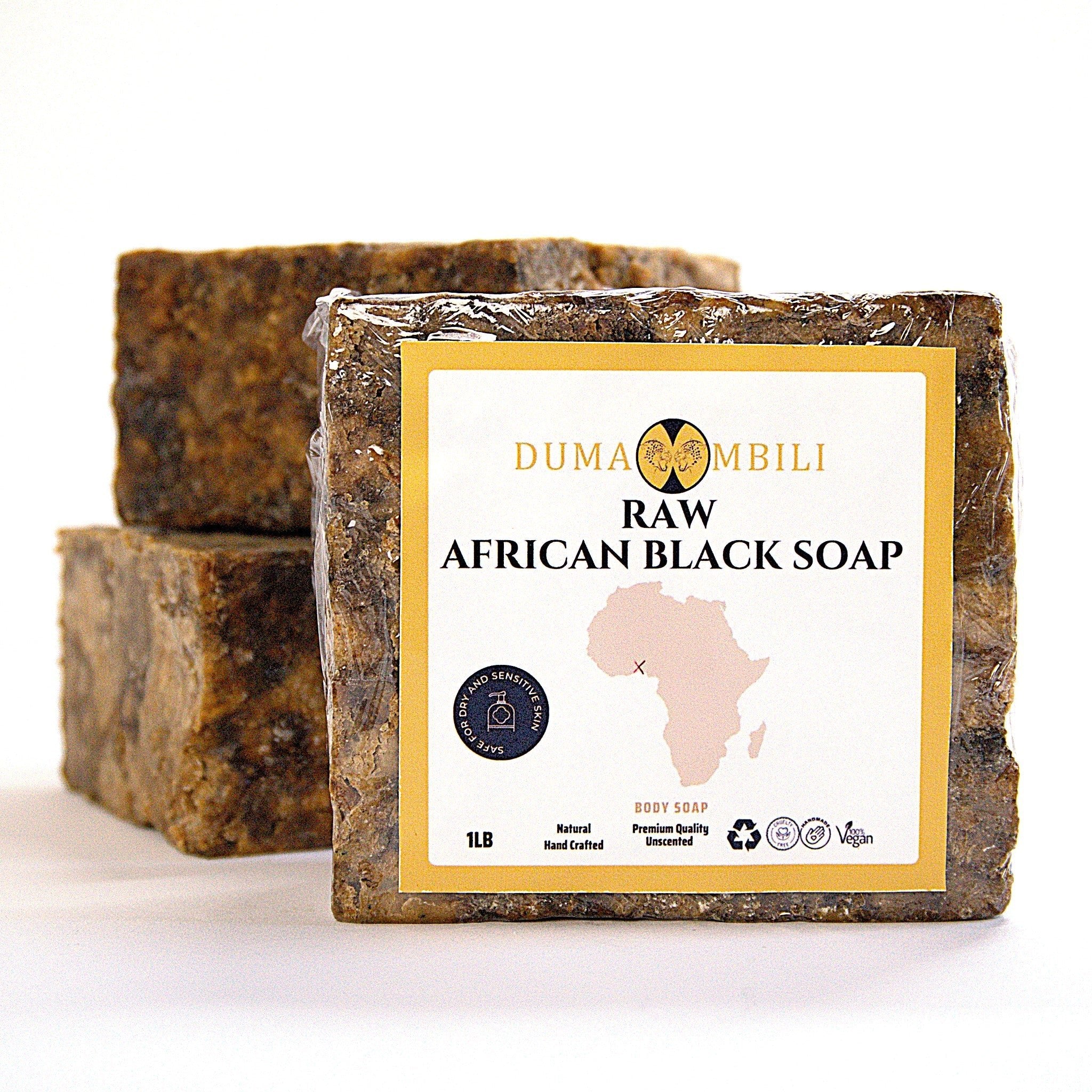 Authentic African Black Soap | Organic Skincare for Clear & Glowing Skin - PhishStones Products