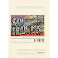 Vintage Lined Notebook Greetings from San Francisco, San Francisco, California - Paperback