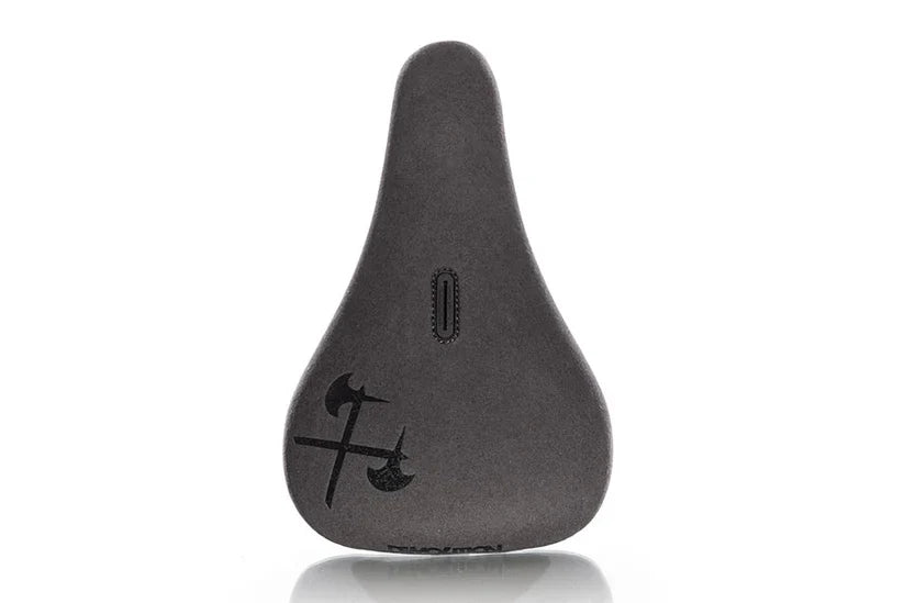 Demolition Axes Embossed Fat Pivotal Seat - Black