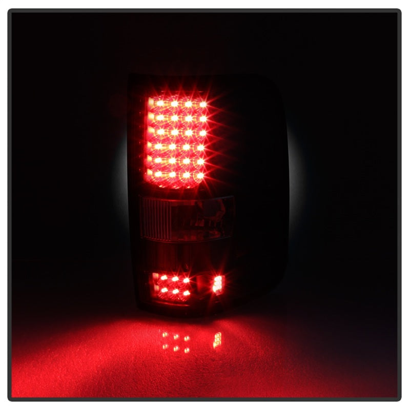 SPYDER Xtune Ford F150 Styleside 04-08 (Not Fit Heritage & SVT) LED Tail Lights Black ALT-ON-FF15004-LED-BK 5012890