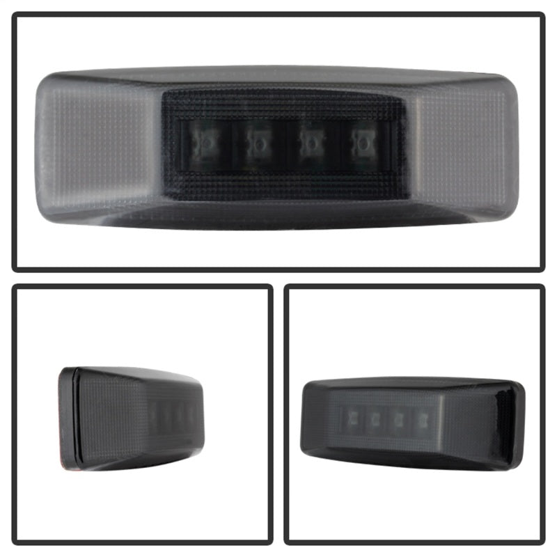 SPYDER Xtune Dodge Ram 94-02 Dually 2 Red LED+2 Amber LED Fender Lights 4pcs Smoke ACC-LED-DR94-FE-SM 9924705