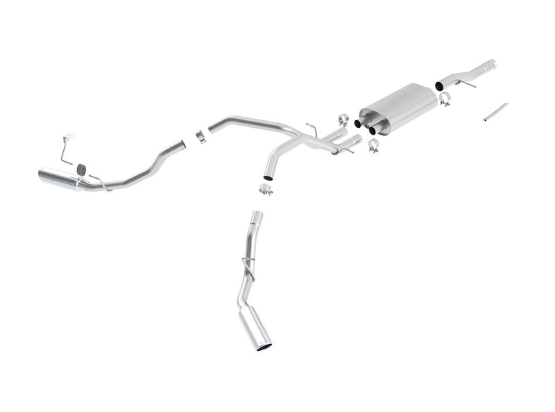 Borla 09-12 Chevrolet Silverado / 09-12 GMC Sierra 1500 WT/SLE/LT 4.8L/5.3L/6.0L SS Catback Exhaust 140342