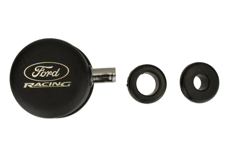 Ford SBF Valve Covers w/Cobra Logo Black FRDM6582-LE302SBK