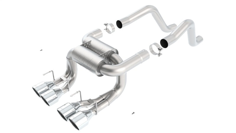 Borla 06-12 Chevrolet Corvette Z06/ZR1 6.2L/7.0L 8cyl Aggressive ATAK Exhaust (rear section only) 11822