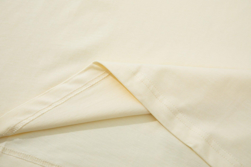 Gucci T-Shirt Without Collar ''Beige-Orange