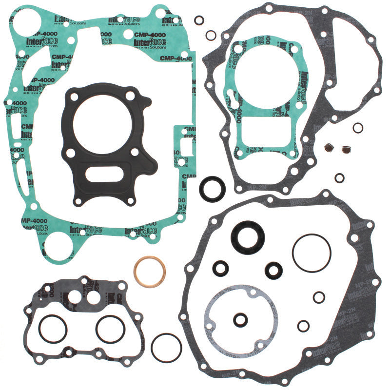 QuadBoss, QuadBoss 03-20 Honda TRX250EX/X SporTrax Complete Gasket Set with Oil Seals, Part 564084