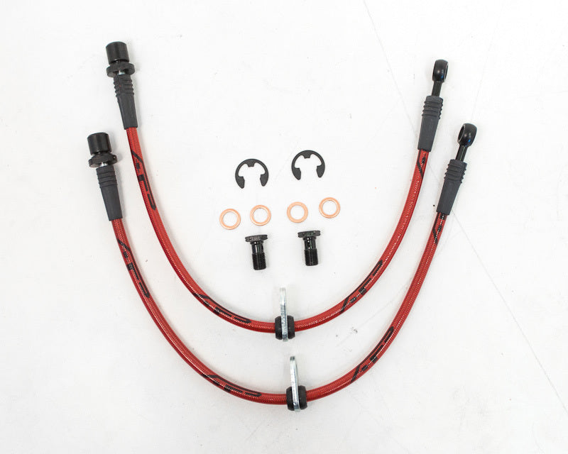 Agency Power AP 13+ Subaru BRZ / 13+ Scion FR-S Front Steel Braided Brake Lines AP-FRS-405