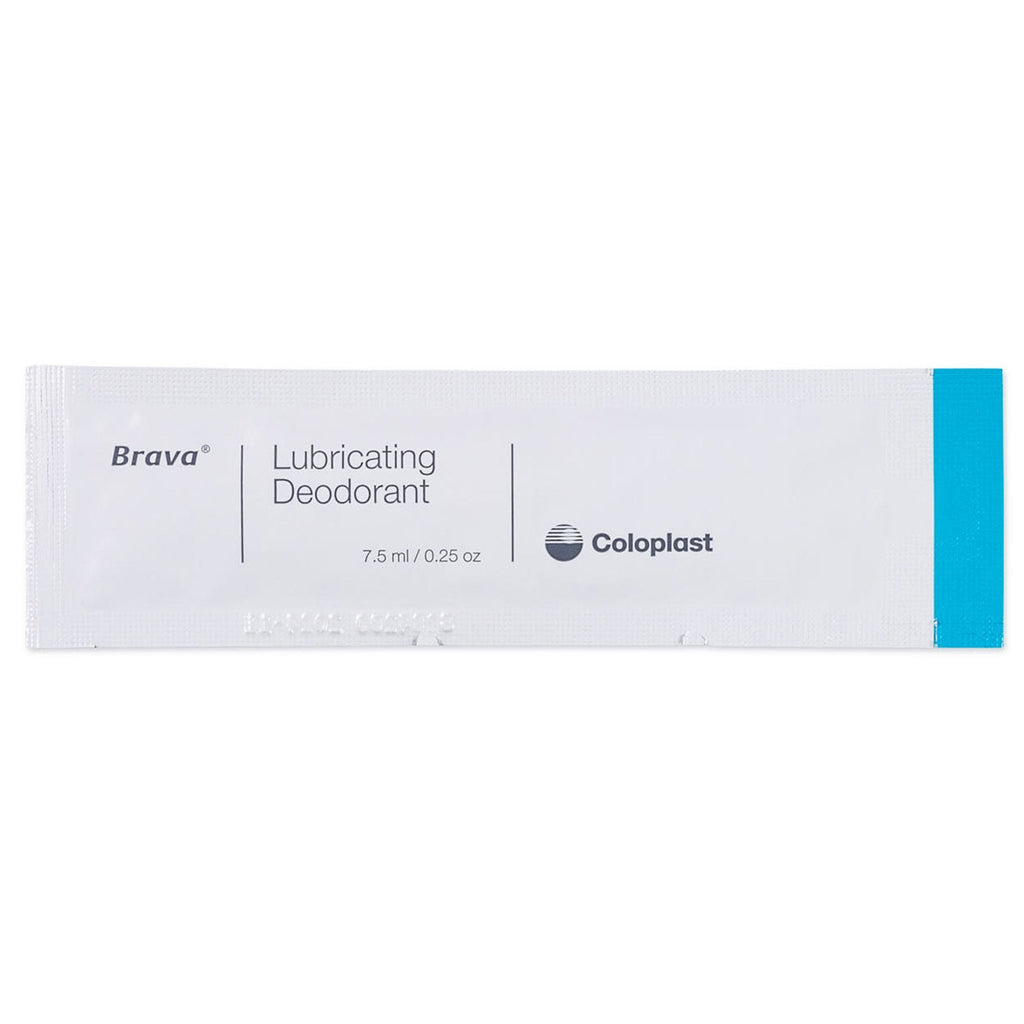 Brava™ Lubricating Deodorant, Neutral, Convenient Travel Size Packet 12060