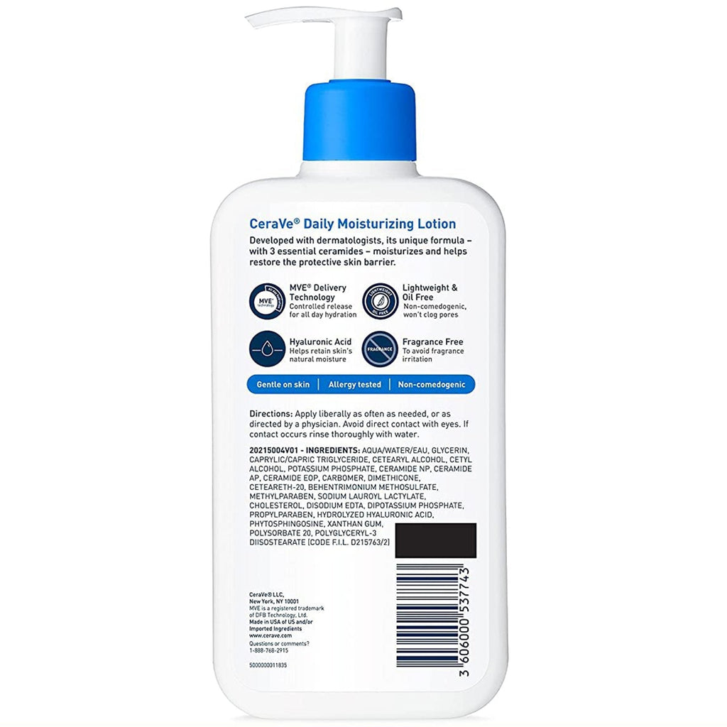 CeraVe® Daily Moisturizing Lotion, 12 oz. 60600053769