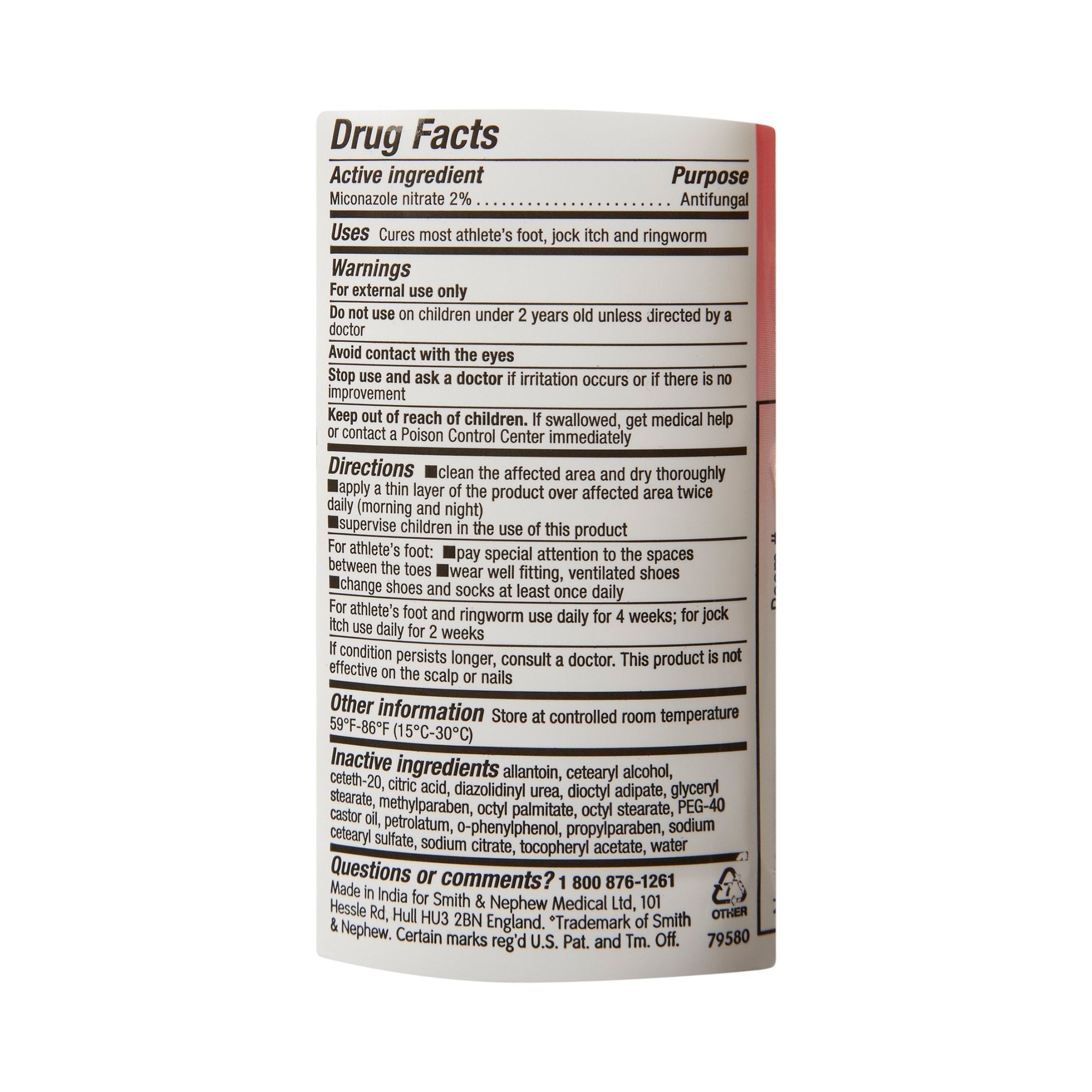 Secura™ Miconazole Nitrate Antifungal, 2-ounce Tube 59432800