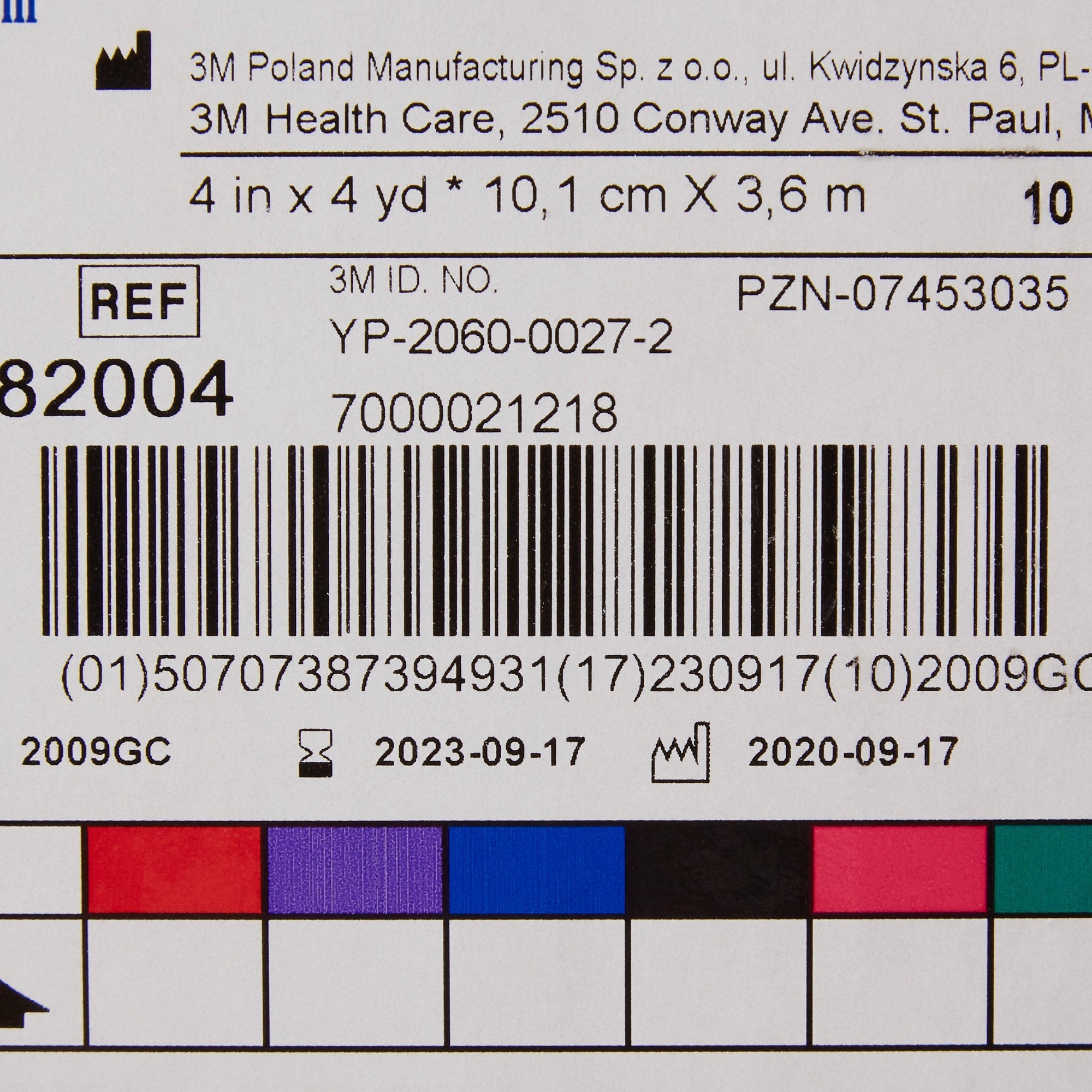 3M™ Scotchcast™ Plus White Cast Tape, 4 Inch x 4 Yard 82004