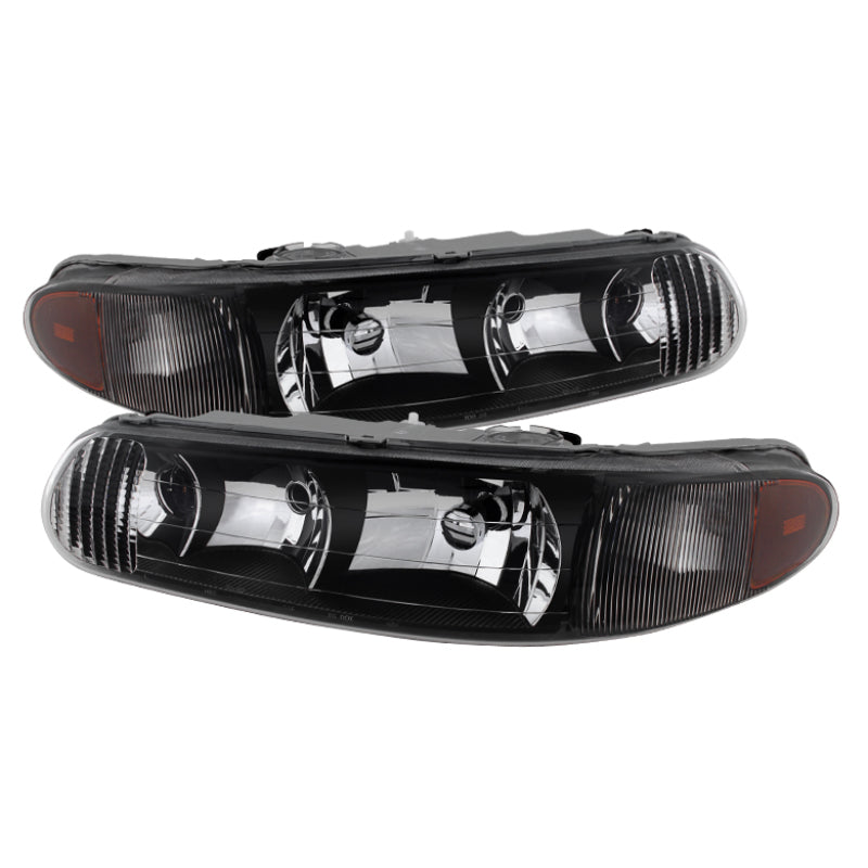 SPYDER Xtune Buick Century 97-05 Regal 97-04 Crystal Headlights Black HD-JH-BUCEN97-AM-BK 9025235