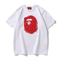 Bathing Ape White T-Shirt without Collar