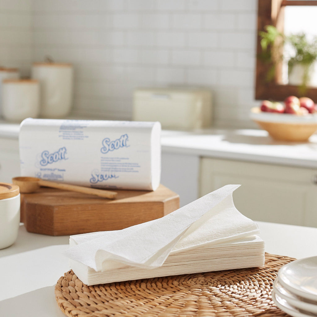 Scott Pro Scottfold Paper Towels Multi-Fold, 9.4 X 12.4 Inch, White 01980