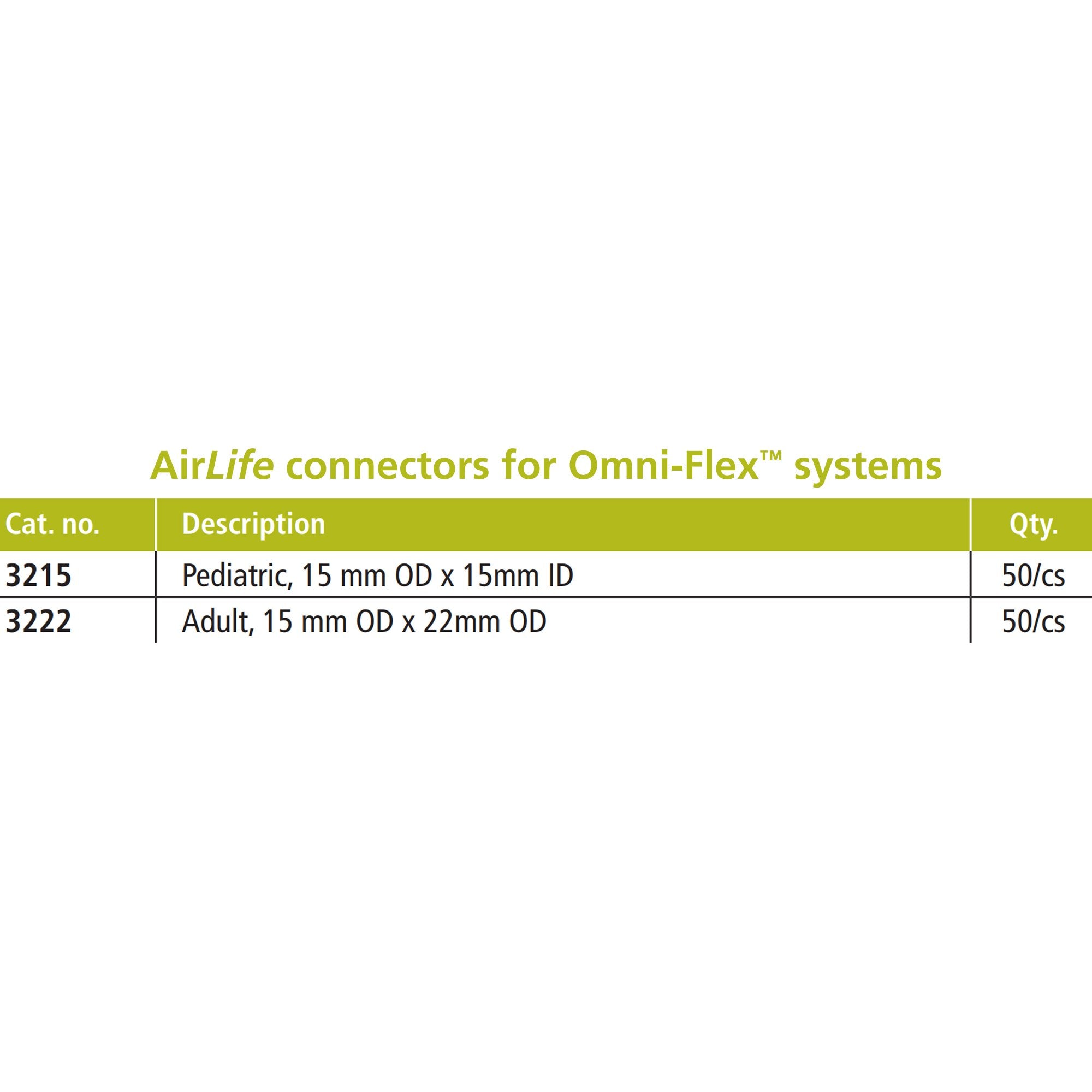 AirLife® Connector 3222