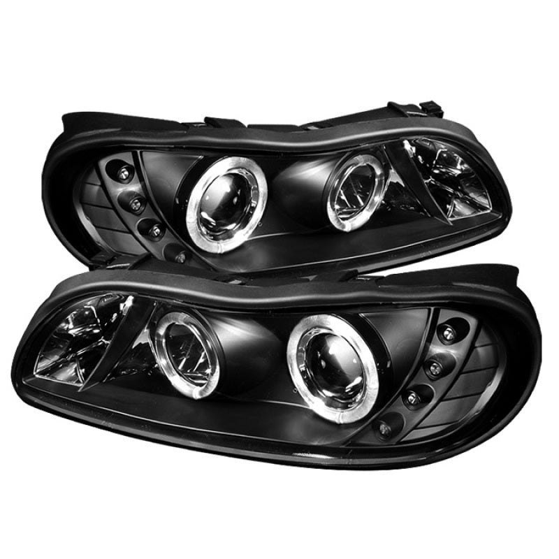 SPYDER Chevy Malibu 97-03 Projector Headlights LED Halo LED Black High 9005 Low H1 PRO-YD-CM97-HL-BK 5029102