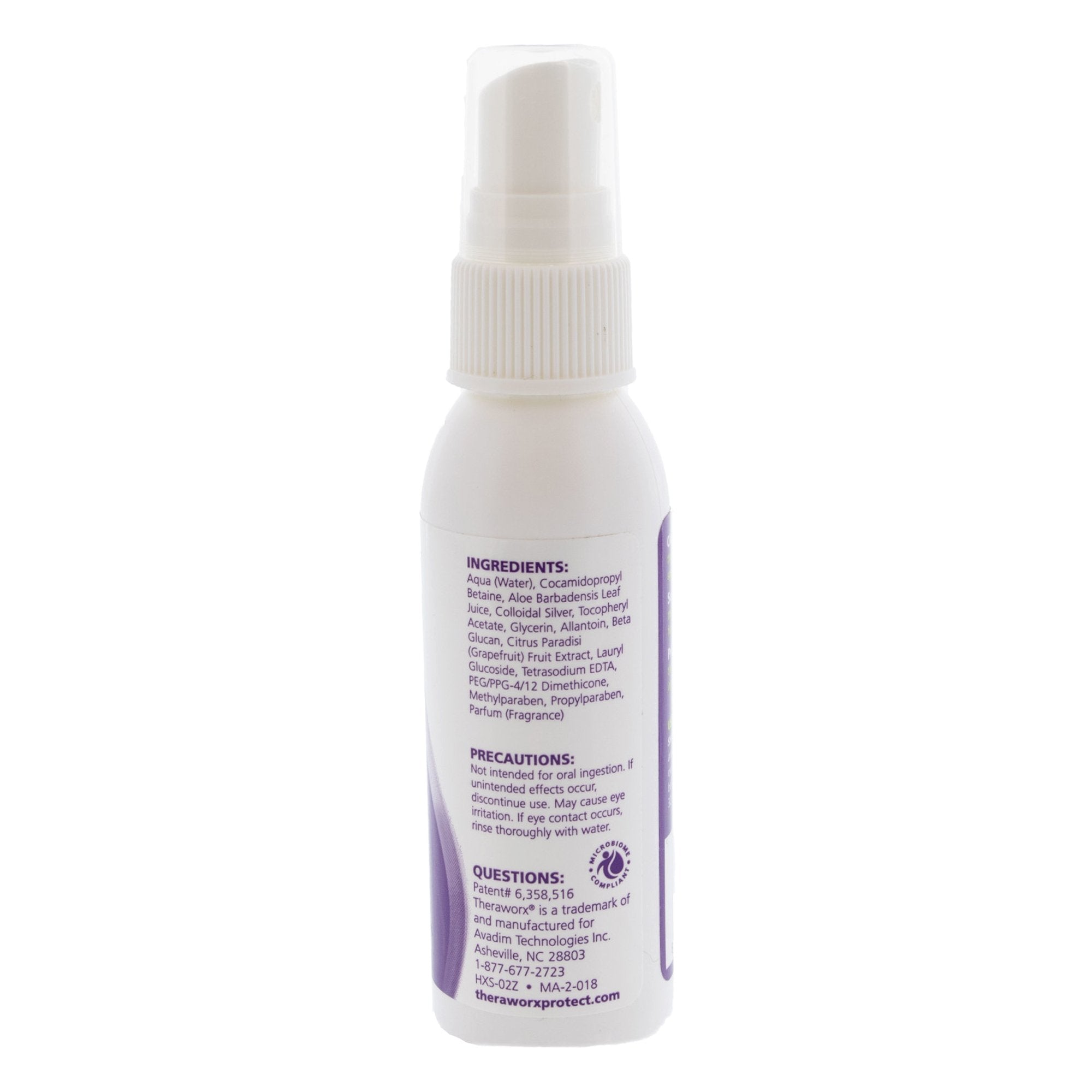 Theraworx™ Rinse-Free Liquid Body Wash, 2 oz. HXS-02Z