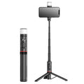 Mobile Phone Live Streaming Extension Pole Bluetooth Aluminum Alloy Desktop LED Fill Light Tripod Selfie Stick