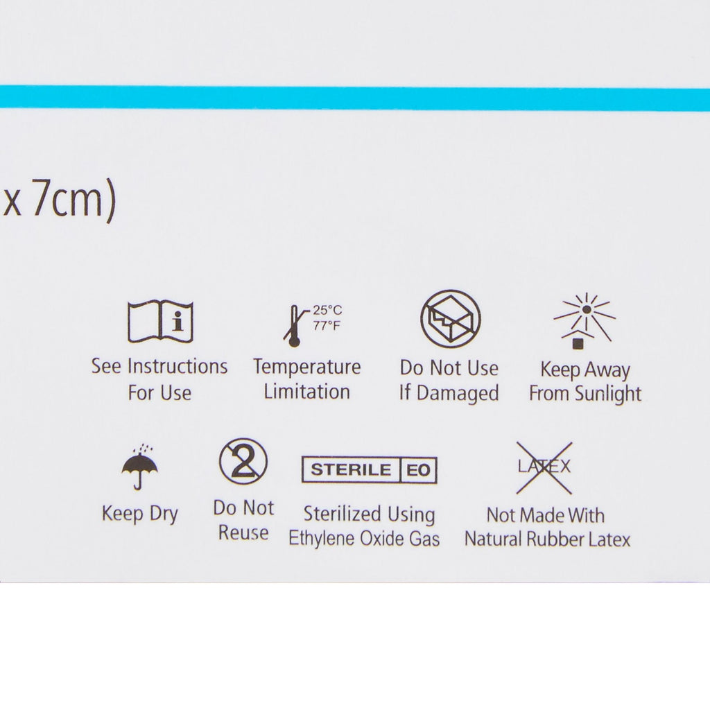 DermaView II™ Transparent Film Dressing, 6 x 7 Centimeter 00252E