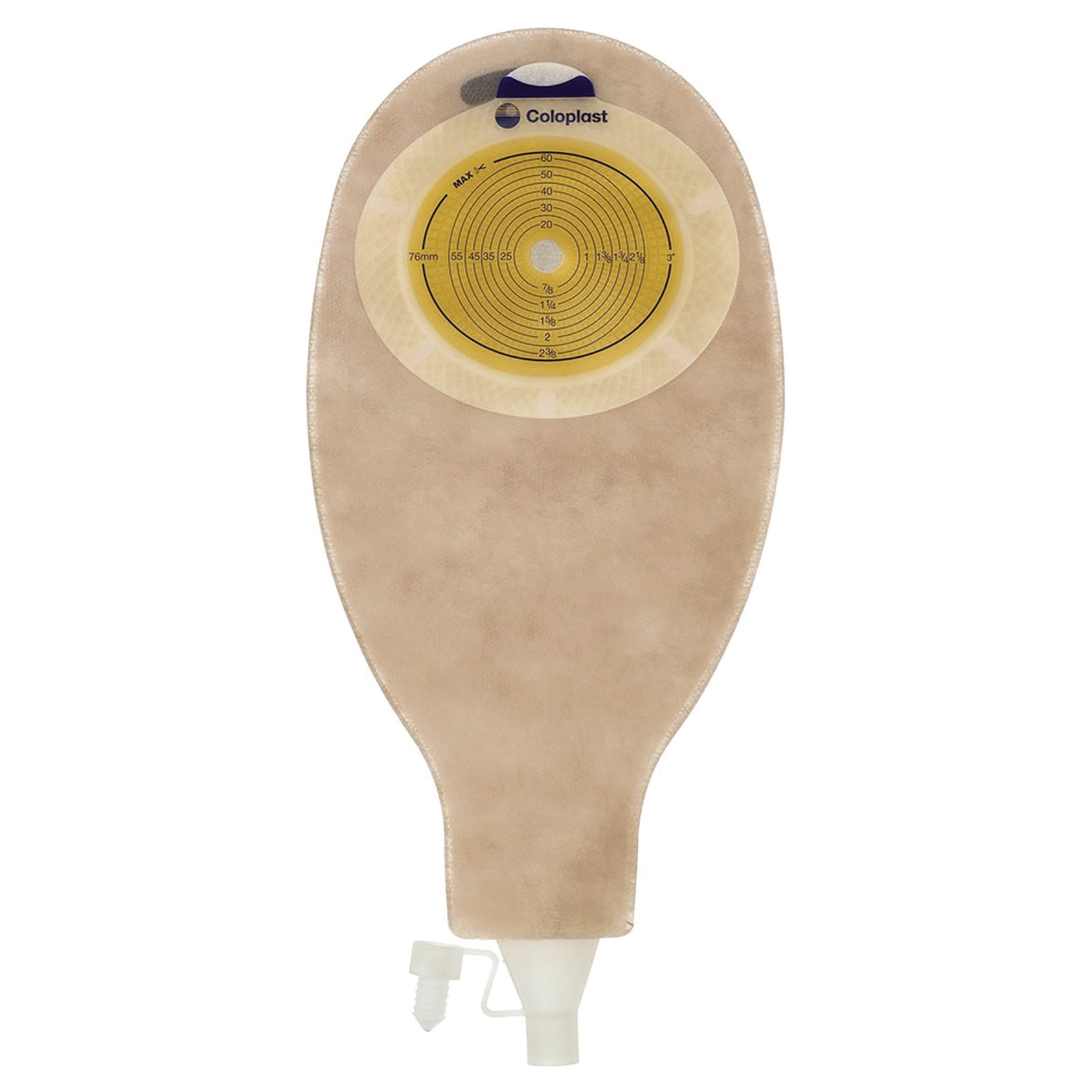 SenSura® Flat 1-Piece Opaque Ostomy Pouch, 10 – 76mm Stomas 19004