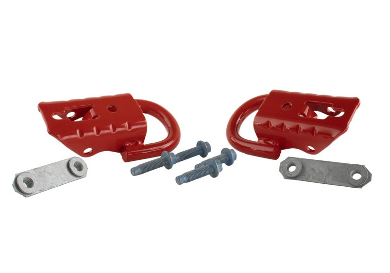 Ford Racing 15-22 F-150 Tow Hooks - Red (Pair) M-18954-F15R