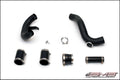 AMS Performance 08-15 Mitsubishi EVO X Lower I/C Pipe Kit for TiAL Flange - Black Powder Coat AMS.04.09.0004-2
