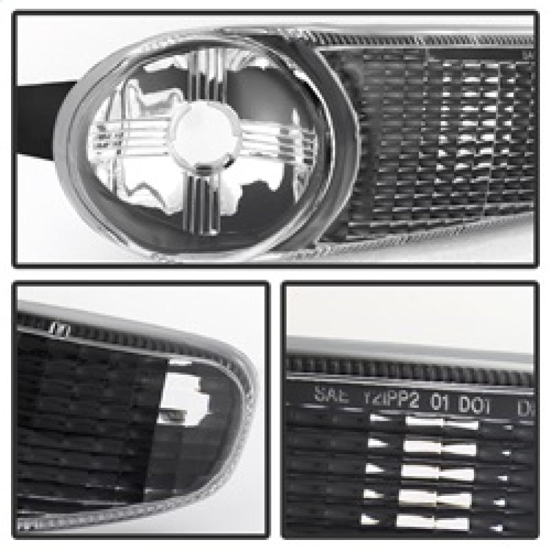 SPYDER Xtune GMC Sierra Denali 00-06 Bumper Lights Black CBL-GD00-BK 9027079