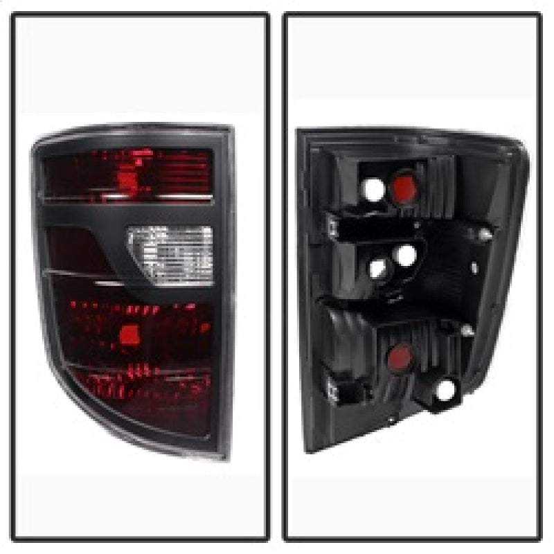 SPYDER Xtune Honda Ridgeline Pickup 06-08 OEM Style Tail Lights Red Smoked ALT-JH-HRID06-OE-RSM 9033193