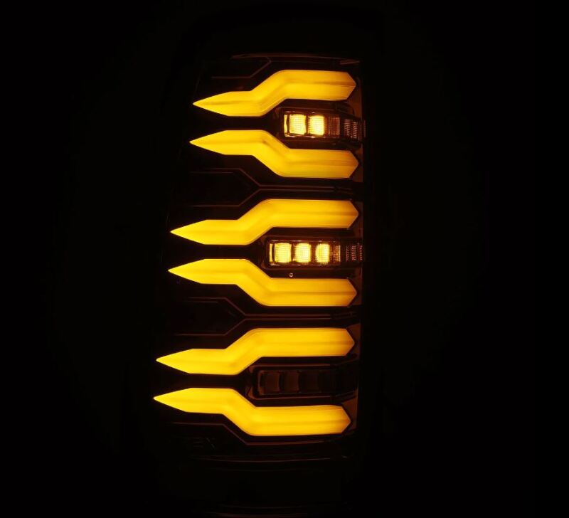 AlphaRex 99-06 Chevrolet Silverado Sierra LUXX-Series LED Tail Lights Alpha-Black 620005 *Discontinued